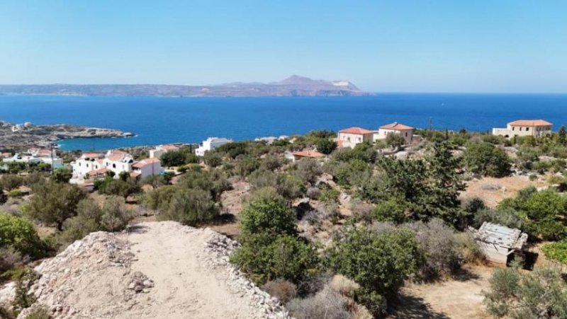 Kokkino Chorio Kreta, Kokkino Chorio: Atemberaubendes Grundstück mit Meerblick zum Verkauf Grundstück kaufen